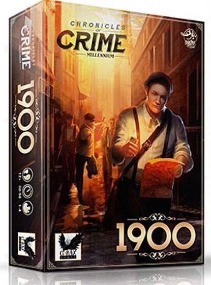 Corax Games 1025200 - Chronicles of Crime Millennium 1900, Ein kooperatives Ermittlungs-Spiel