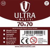 Shield Sleeves 1027382 - Shield Ultra Matte 12, 100 Super Sleeves für Kartengröße 70 x 70 mm, Spielkarten-Schutzhüllen Shield Sleeves 1027382 - Shield Ultra Matte 12, 100 Super Sleeves für Kartengröße 70 x 70 mm, Spielkarten-Schutzhüllen