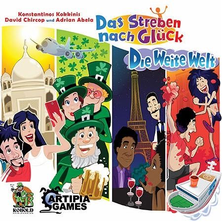 Kobold Spieleverlag 1022937 - Das Streben nach Glück, Die weite Welt, Erweiterung Kobold Spieleverlag 1022937 - Das Streben nach Glück, Die weite Welt, Erweiterung