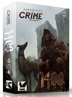 Corax Games 1025199 - Chronicles of Crime Millennium 1400, Ein kooperatives Ermittlungs-Spiel