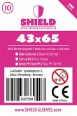 Shield Sleeves 1025500 - Shield 10, 100 Super Premium Kartenhüllen für Kartengröße 43 x 65 mm, Spielkarten-Schutzhüllen Shield Sleeves 1025500 - Shield 10, 100 Super Premium Kartenhüllen für Kartengröße 43 x 65 mm, Spielkarten-Schutzhüllen