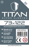 Shield Sleeves 1026141 - Shield Titan 15, 100 Super Sleeves für Kartengröße 73 x 122 mm, Spielkarten-Schutzhüllen Shield Sleeves 1026141 - Shield Titan 15, 100 Super Sleeves für Kartengröße 73 x 122 mm, Spielkarten-Schutzhüllen