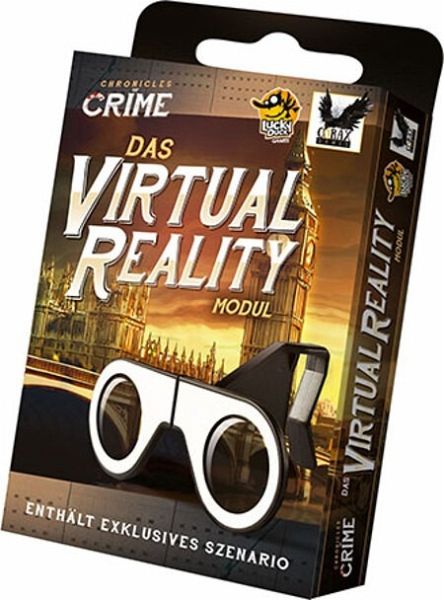 Corax Games 1022825 - Chronicles of Crime, VR-Brille inkl. Szenario, Das Virtual Reality Modul - Happyshops