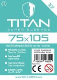 Shield Sleeves 1028506 - Shield Titan 16, 100 Super Sleeves für Kartengröße 75 x 105 mm, Spielkarten-Schutzhüllen Shield Sleeves 1028506 - Shield Titan 16, 100 Super Sleeves für Kartengröße 75 x 105 mm, Spielkarten-Schutzhüllen