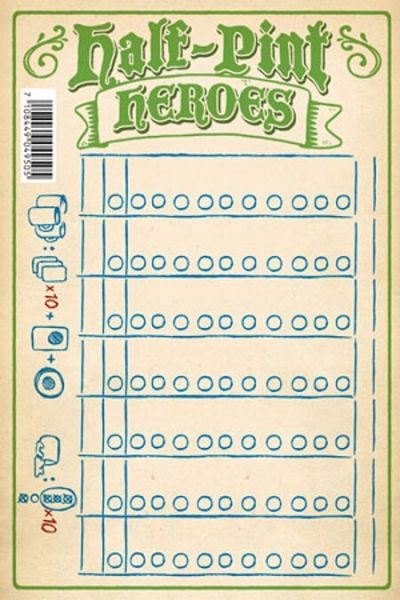 Corax Games 1020860 - Half-Pint Heroes Punkteblock, 50 Blatt Corax Games 1020860 - Half-Pint Heroes Punkteblock, 50 Blatt