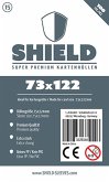 Shield Sleeves 1026140 - Shield 15, 100 Super Premium Kartenhüllen für Kartengröße 73 x 122 mm, Spielkarten-Schutzhüllen Shield Sleeves 1026140 - Shield 15, 100 Super Premium Kartenhüllen für Kartengröße 73 x 122 mm, Spielkarten-Schutzhüllen