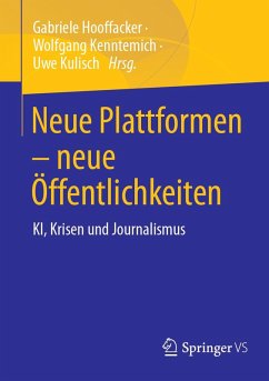 Cover Neue Plattformen - neue Öffentlichkeiten (eBook, PDF)