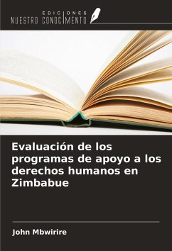 Cover Evaluación de los programas de apoyo a los derechos humanos en Zimbabue