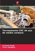 Torneamento CNC de aço de médio carbono