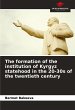 The formation of the institution of... - Bild 1