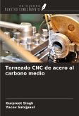 Torneado CNC de acero al carbono medio