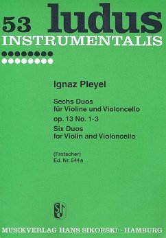 Cover 3 Duos Band 1 (Nr.1-3) für Violine und Violoncello, Stimmen