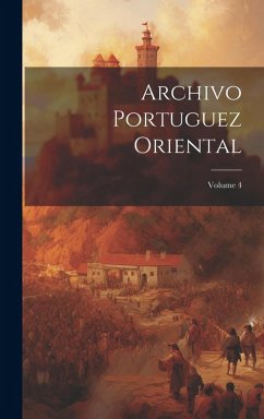 Cover Archivo Portuguez Oriental; Volume 4