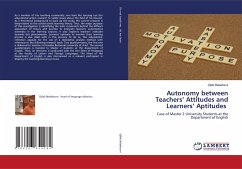 Autonomy between Teachers¿ Attitudes and Learners¿ Aptitudes - Belaidouni, Djilali