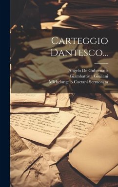 Cover Carteggio Dantesco...