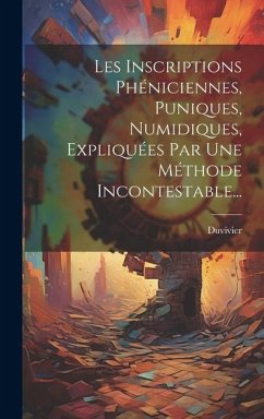 Les Inscriptions Phéniciennes, Puniques, Numidiques, Expliquées Par Une Méthode Incontestable... - Général), Duvivier (Franciades-Fleurus