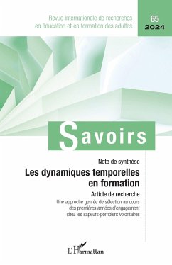 Les dynamiques temporelles en formation - Carré, Philippe