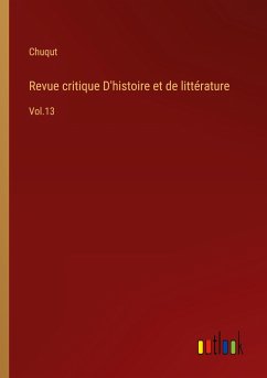 Revue critique D'histoire et de littérature - Chuqut