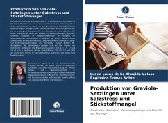 Produktion von Graviola-Setzlingen unter Salzstress und Stickstoffmangel - Veloso, Luana Lucas de Sá Almeida; Gomes Nobre, Reginaldo