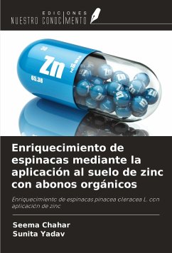 Enriquecimiento de espinacas mediante la aplicación al suelo de zinc con abonos orgánicos - Chahar, Seema; Yadav, Sunita