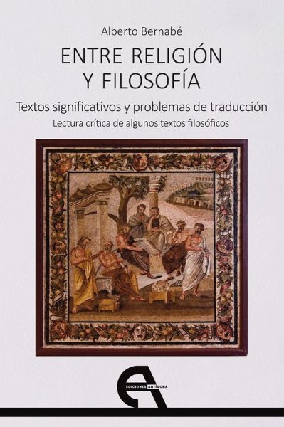 Entre religión y filosofía Entre religión y filosofía