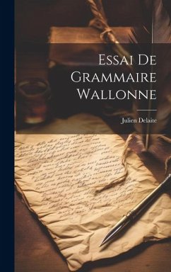 Cover Essai De Grammaire Wallonne