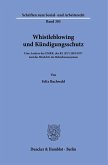 Whistleblowing und Kündigungsschutz