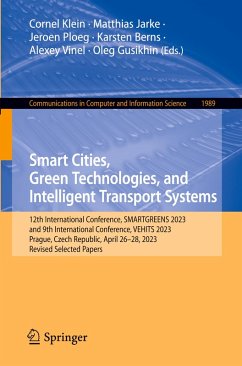 Cover Smart Cities, Green Technologies, and Intelligent Transport Systems