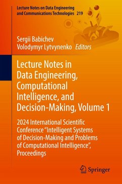 Cover Lecture Notes in Data Engineering, Computational Intelligence, and Decision-Making, Volume 1