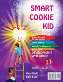 Smart Cookie Kid For 3-4 Year Olds Educational Development Workbook (Arabic - العربية ) 1B