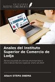 Anales del Instituto Superior de Comercio de Lodja