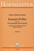 Konzert D-Dur Nr.15 für Kontrabaß und Orchester für Kontrabaß und Klavier Konzert D-Dur Nr.15 für Kontrabaß und Orchester für Kontrabaß und Klavier