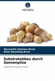 Substratabbau durch Sonnenpilze