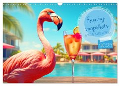 Sunny snapshots - A year of happy animals (Wall Calendar 2025 DIN A3 landscape), CALVENDO 12 Month Wall Calendar - Kowalski, Rupert