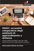 MOOC: un'analisi comparativa degli ambienti di apprendimento a distanza