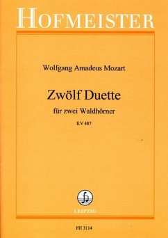 Cover 12 Duette für 2 Waldhörner