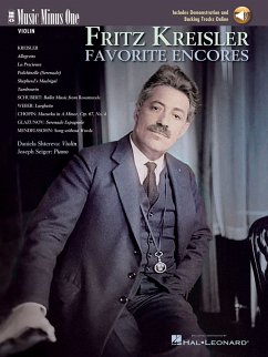 Fritz Kreisler Favorites Encores (+ 2 CD's) for violin and piano