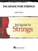 John Cacavas, Escapade for Strings Streichensemble Partitur + Stimmen