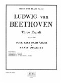 BEETHOVEN/KING 3 EQUALI BRASS QUARTET/SCORE AND PARTS(PTION/PTIES)MFB123