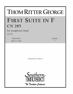 Thom Ritter George First ( 1St ) Suite In F Concert Band Partitur