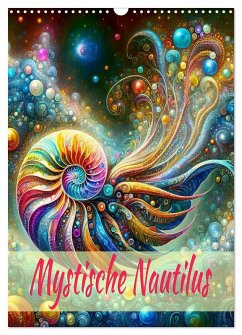 Mystische Nautilus (Wandkalender 2025 DIN A3 hoch), CALVENDO Monatskalender