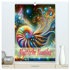 Mystische Nautilus (hochwertiger Premium Wandkalender 2025 DIN A2 hoch), Kunstdruck in Hochglanz