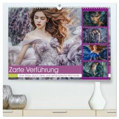 Zarte Verführung (hochwertiger Premium Wandkalender 2025 DIN A2 quer), Kunstdruck in Hochglanz