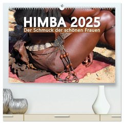 Himba - Der Schmuck der schönen Frauen (hochwertiger Premium Wandkalender 2025 DIN A2 quer), Kunstdruck in Hochglanz - Calvendo;Gerner, Gabriele