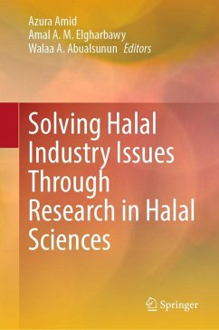 Cover Solving Halal Industry Issues Through Research in Halal Sciences (eBook, PDF)