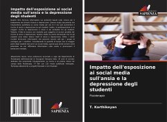 Impatto dell'esposizione ai social media sull'ansia e la depressione degli studenti - Karthikeyan, T.