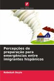 Percepções de preparação para emergências entre imigrantes hispânicos