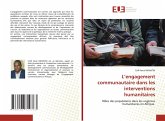 L¿engagement communautaire dans les interventions humanitaires