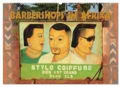 Barbershops in Afrika (Wandkalender 2025 DIN A2 quer), CALVENDO Monatskalender - Calvendo;Gerner, Gabriele