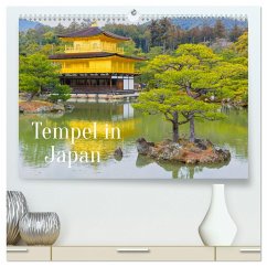 Tempel in Japan (hochwertiger Premium Wandkalender 2025 DIN A2 quer), Kunstdruck in Hochglanz